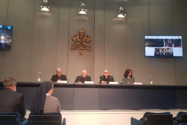 La conferenza stampa di presentazione del sito internet del Mese Missionario Mondiale, Sala Stampa Vaticana, 30 novembre 2018 / AG / ACI Group