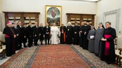 Papa Francesco con i membri della delegazione ecumenica di Finlandia, Palazzo Apostolico Vaticano, 19 gennaio 2019 / Vatican Media / ACI Group