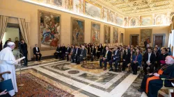 Papa Francesco incontra un gruppo della Pontificia Commissione per l'America Latina, Sala del Concistoro, 4 marzo 2019 / Vatican Media / ACI Group