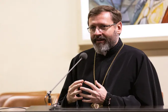 Sua Beatitudine Sviatoslav Shevchuk, arcivescovo maggiore della Chiesa Greco Cattolica Ucraina | Daniel Ibanez / ACI Group