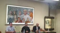 L'arcivescovo maggiore Shevchuk, conferenza stampa in Sala Marconi, Radio Vaticana, al termine del Sinodo Greco Cattolico Ucraino, 11 settembre 2019 / AG / Aci Group