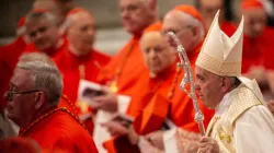 Papa Francesco presiede il concistoro 2019 - Daniel Ibanez CNA
