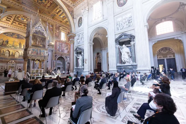 Un momento della Missa Pro Europa, Basilica di San Giovanni in Laterano, 9 maggio 2021 / Daniel Ibanez / ACI Group