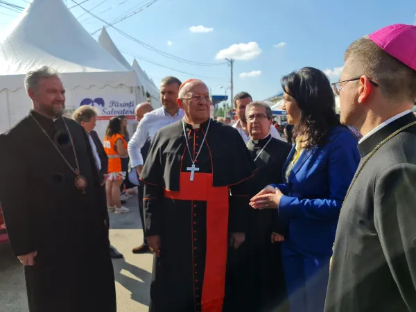 Uno degli incontri del Cardinale Sandri a Sighet, in Romania | Congregazione delle Chiese Orientali