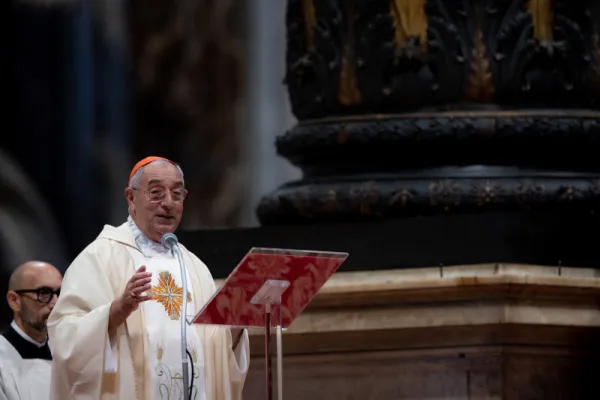 Il Cardinale Angelo De Donatis, Vicario Generale di Sua Santità per la Diocesi di Roma - Daniel Ibanez CNA
