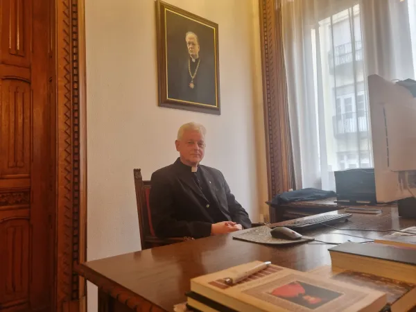 Kuminetz Geza, rettore dell'Università Cattolica Pazmany Peter di Budapest | AG / ACI Group