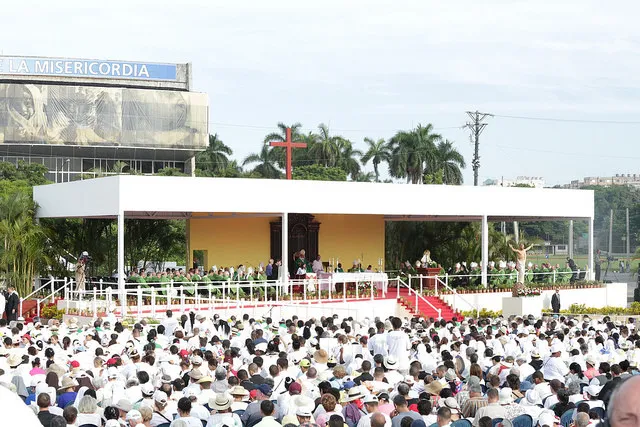 Il Papa celebra la messa a L'Avana |  | Alan Holdren/cna