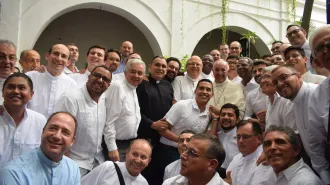 Il dialogo di Papa Francesco con i gesuiti colombiani