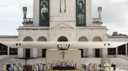 Papa Francesco durante la Messa di canonizzazione di Francesco e Giacinta a Fatima, 13 maggio 2017  / LUSA