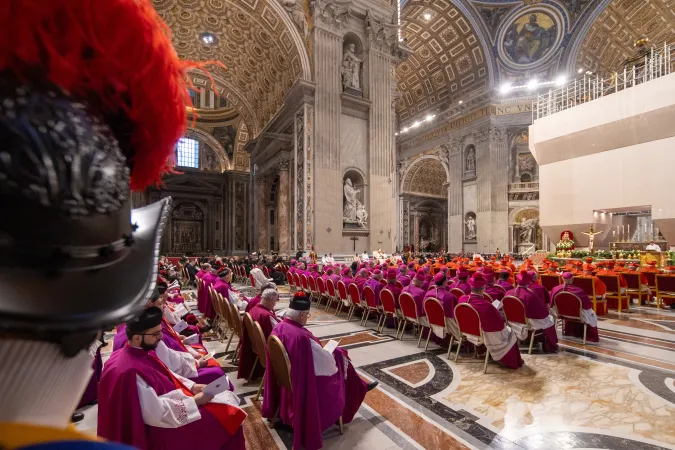 Papa Francesco, Ascensione 2024 | I Secondi Vespri dell'Ascensione, Basilica di San Pietro, 9 maggio 2024 | Daniel Ibanez / ACI Group