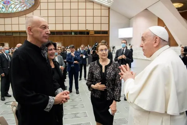 Dato Magradze con Papa Francesco, 29 settembre 2021 / Ambasciata di Georgia presso la Santa Sede 
