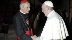 Papa Francesco e il Card. Zuppi - CEI