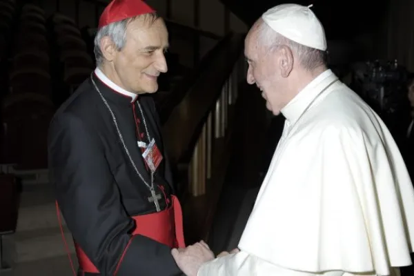 Papa Francesco e il Card. Zuppi - CEI