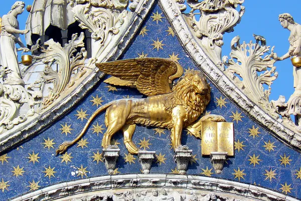 Il Leone di San Marco simbolo di Venezia / @CC