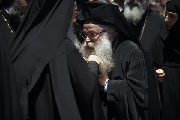 Il Patriarca Bartolomeo arriva a Creta per il Sinodo Pan-Ortodosso, Chania, 15 giugno 2016 / Patriarcato Ecumenico di Costantinopoli