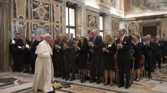 Papa Francesco alla Papal Foundation: “In un mondo violento voi portate generosità”