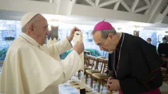 Papa Francesco ha imposto il Pallio al Patriarca Pizzaballa