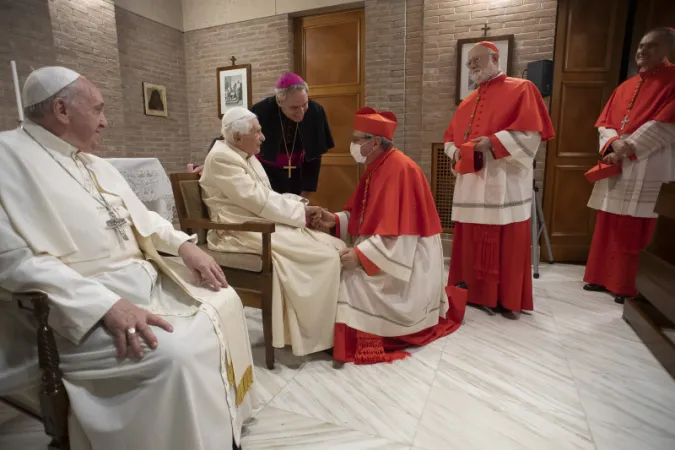 Il Papa Emerito Benedetto XVI (2020) |  | Vatican Media - ACI Group