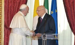 Papa Francesco e Giorgio Napolitano - Presidenza della Repubblica Italiana