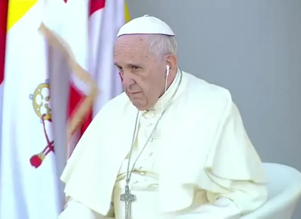 Papa Francesco al palazzo presidenziale di Tbilisi |  | CTV