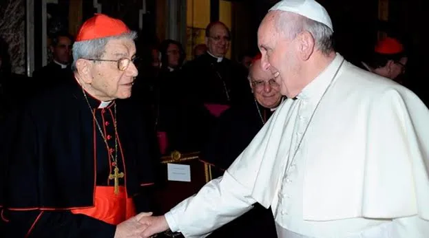 Papa Francesco e il Cardinale Coppa |  | Osservatore Romano
