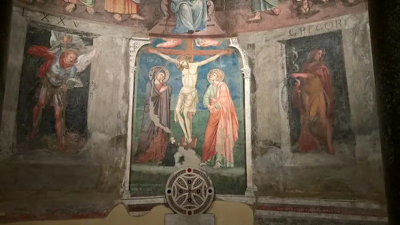 L'affresco dell'abside di San Saba |  | flikr/ Gesuiti