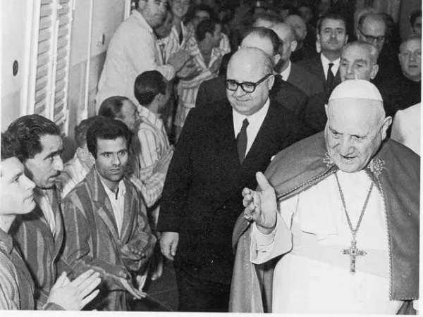 Papa Giovanni XXIII a Regina Coeli  |  | ecodibergamo.it
