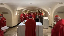 La Messa dei vescovi tedeschi in ad limina a Roma, 14 novembre 2022 / Facebook vescovo Stephan Oster