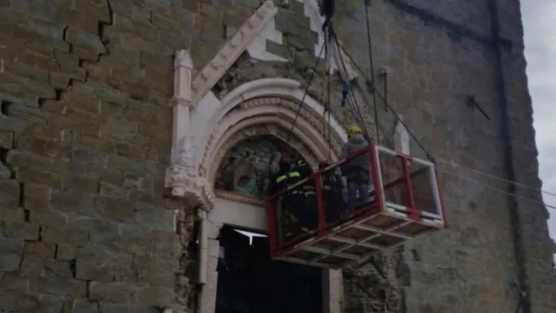 La Chiesa di San Benedetto a Norcia distrutta dal terremoto |  | Frontiera Rieti, giornale on line della diocesi di Rieti