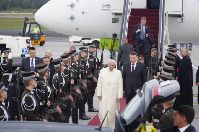 L'arrivo del Papa in Lettonia |  | Andrea Gagliarducci ACI Stampa