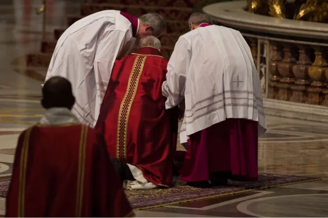 Papa Francesco presiede la Liturgia della Passione |  | Daniel Ibanez CNA