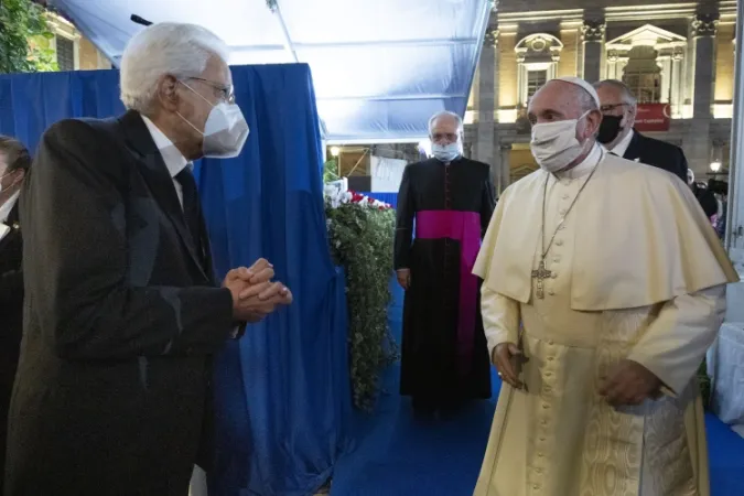 Papa Francesco con il Capo dello Stato  |  | Presidenza della Repubblica Italiana