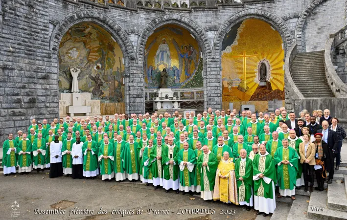 I vescovi francesi riuniti nella plenaria a Lourdes il 7 novembre 2023 | Chiesa Cattolica in Francia