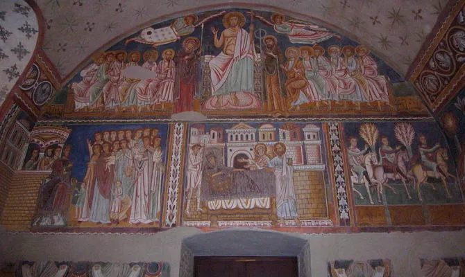 Alcuni affreschi dell' Aula gotica  |  | pd