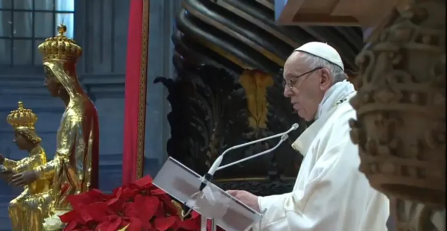 Papa Francesco celebra la messa per la Solennità della Madre di Dio  |  | Vatican Media 