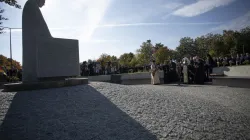 Un momento dell'inaugurazione del monumento al Beato Kovch / Chiesa Greco Cattolica Ucraina 