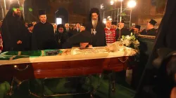 Il Patriarca Bartolomeo rende omaggio alla salma del Patriarca Neofit, Sofia, 16 marzo 2024 / FB Ecumenical Patriarchate
