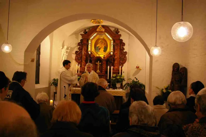 Una celebrazione nella Cappella della Santa Famiglia a Schönstatt |  | Schönstatt