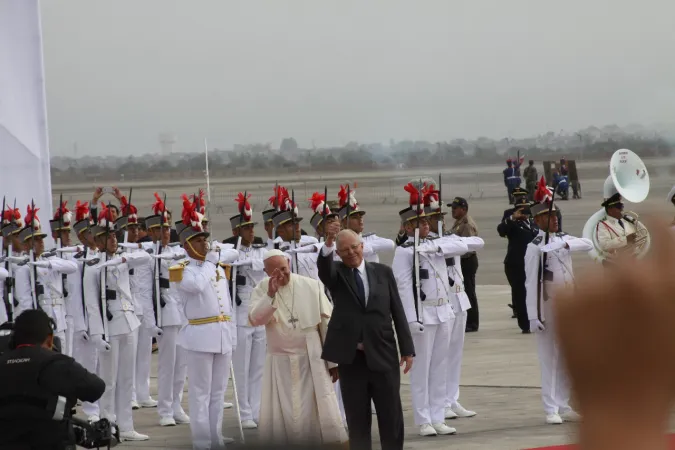 L'arrivo del Papa a Lima |  | ACI Prensa