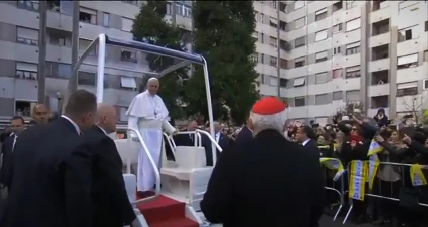 Il Papa arriva a Casebianche |  | CTV