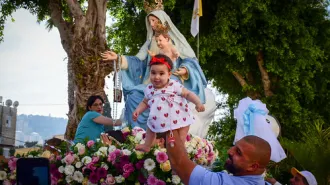 Ad Haifa la Precessione della Madonna del Carmelo la terza domenica di Pasqua
