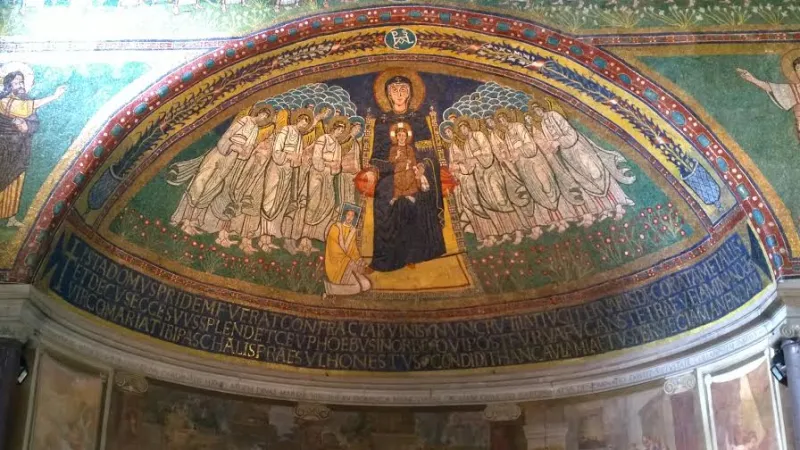 Il mosaico carolingio di Santa Maria in Dominica |  | OB
