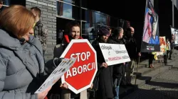 Una delle manifestazioni contro l'aborto in Polonia per la proposta di legge "Stop all'aborto", che il 10 gennaio ha passato il primo esame della Camera bassa / wprost.pl