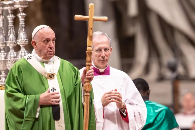 Il Papa durante la Messa per la Giornata Missionaria Mondiale  |  | Daniel Ibanez / ACI Group