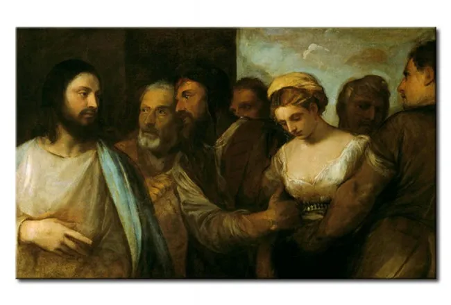 Gesù e la donna adultera |  | pubblico dominio 