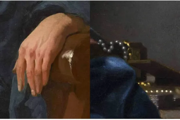 Una dettaglio della copertina del libro su Jan Vermeer pubblicato dal Rijksmuseum / Amazon