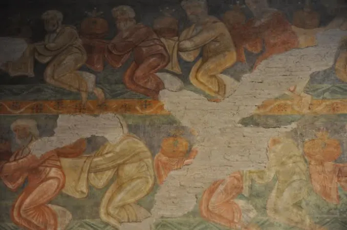 Gli affreschi della navata |  | OB