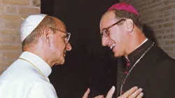 Paolo VI e l'allora arcivescovo Roger Etchegaray / dall'archivio di Roger Etchegaray via 30 Giorni