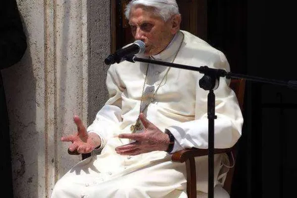 Benedetto XVI, Papa emerito / FB Fondazione Ratzinger