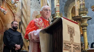 Il cardinale Filoni pellegrino in Terra Santa per l'ingresso solenne al Santo Sepolcro